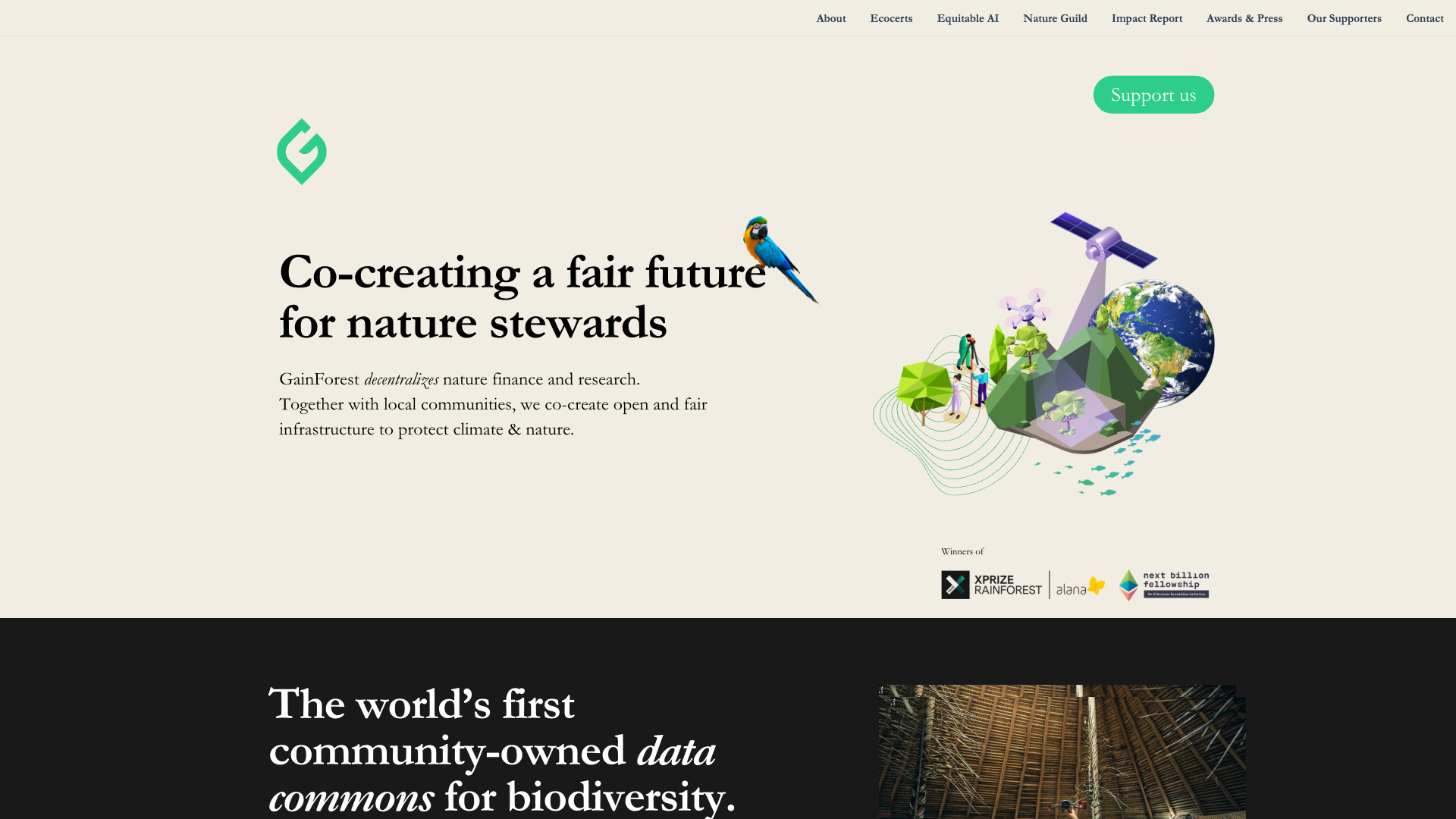 GainForest Screenshot